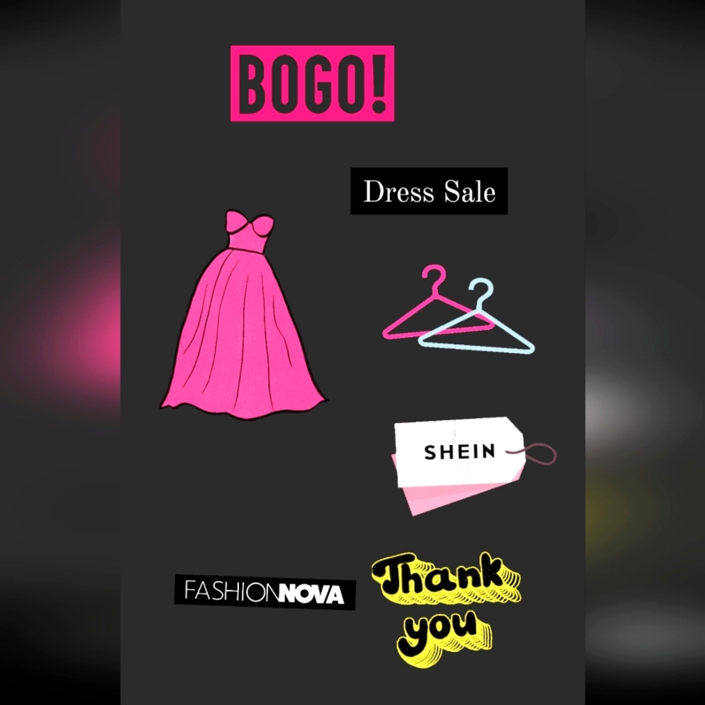 All DRESSES MUST GO.